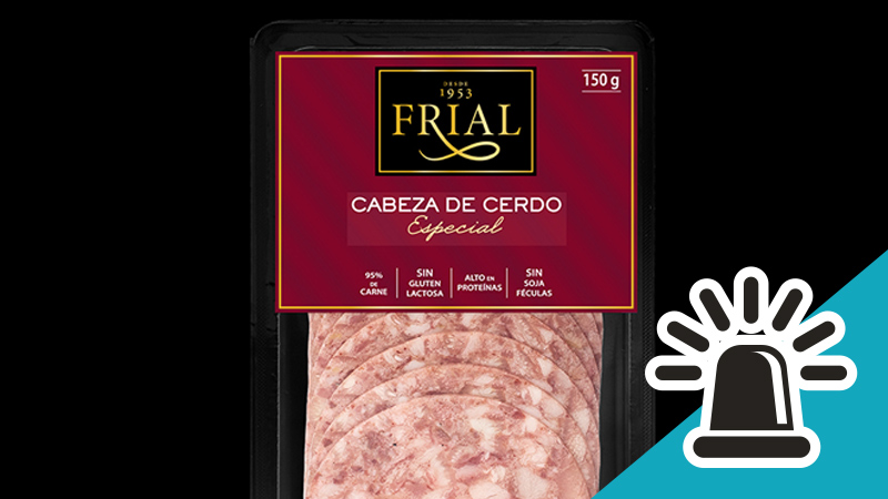cabeza de cerdo frial